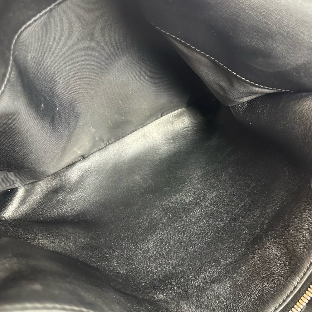 *** SOLD ****DIOR ❤️ Gorgeous Cannage Granville Leather Tote Crossbody Black Bag - Picture 11 of 14